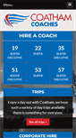 Mobile Screenshot of coathamcoaches.co.uk